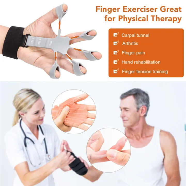 Silicon 5 Finger Exerciser Griper