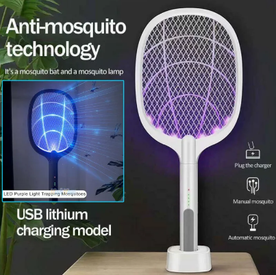 Rechargeable Electronic Mosquito Bat/Racket,